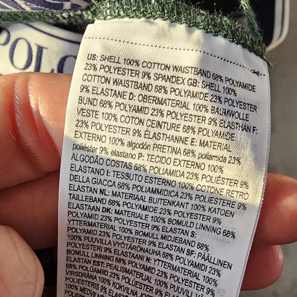 Polo Ralph Lauren Shorts Blue Tag New Without Tags - Picture 5 of 5